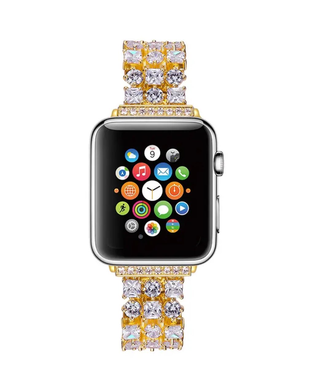 Luxury Diamond Apple Watch Band - 1st Lady House of Style