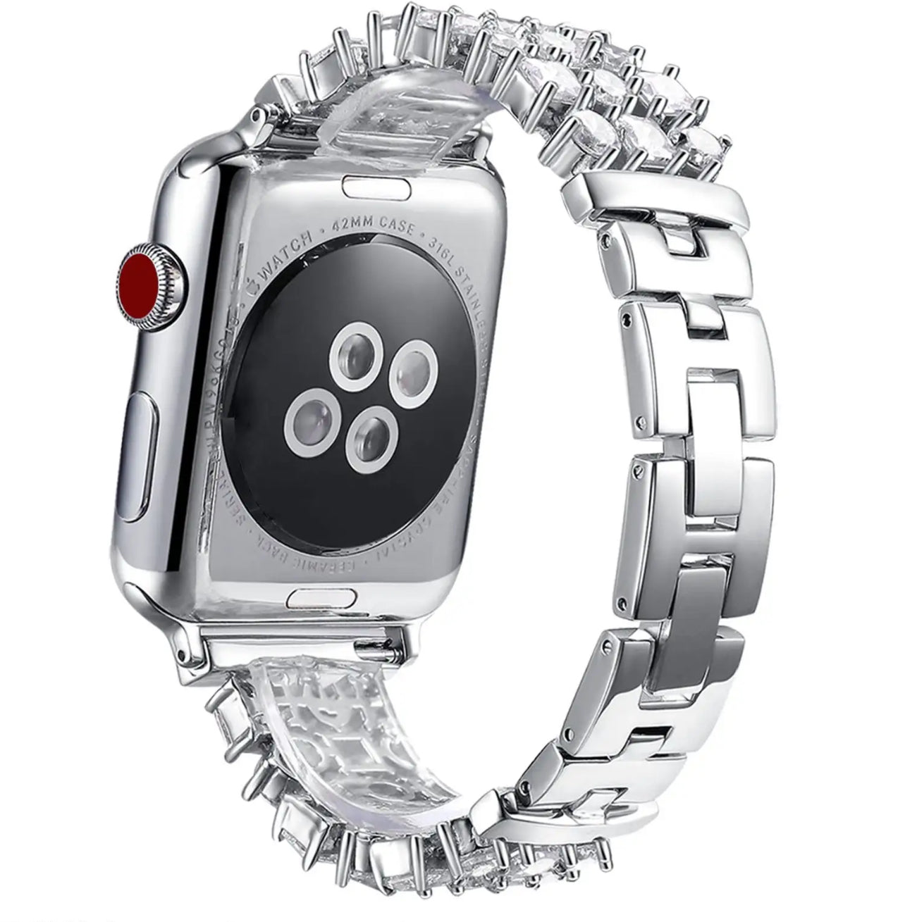 Luxury Diamond Apple Watch Band - 1st Lady House of Style