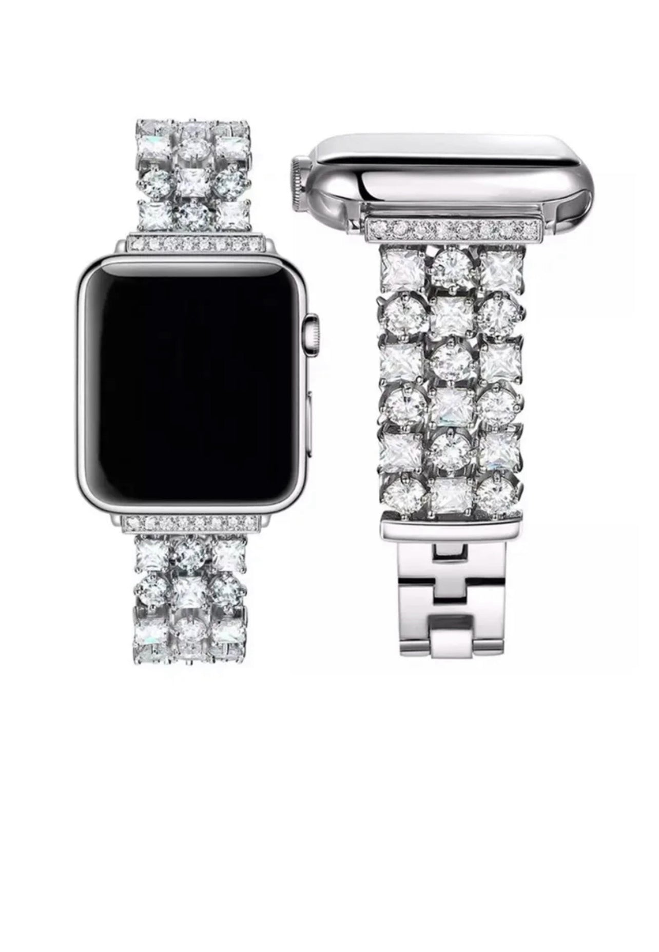 Luxury Diamond Apple Watch Band - 1st Lady House of Style